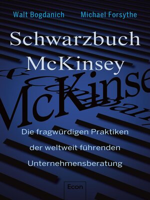 cover image of Schwarzbuch McKinsey